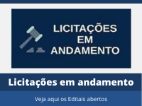 Licitações em andamento